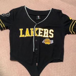 Lakers Jersey Crop Top